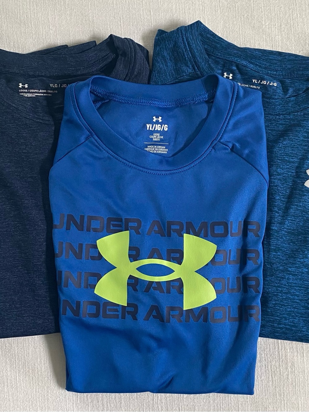 Under Armour Boys Large Tech T-Shirts (3)